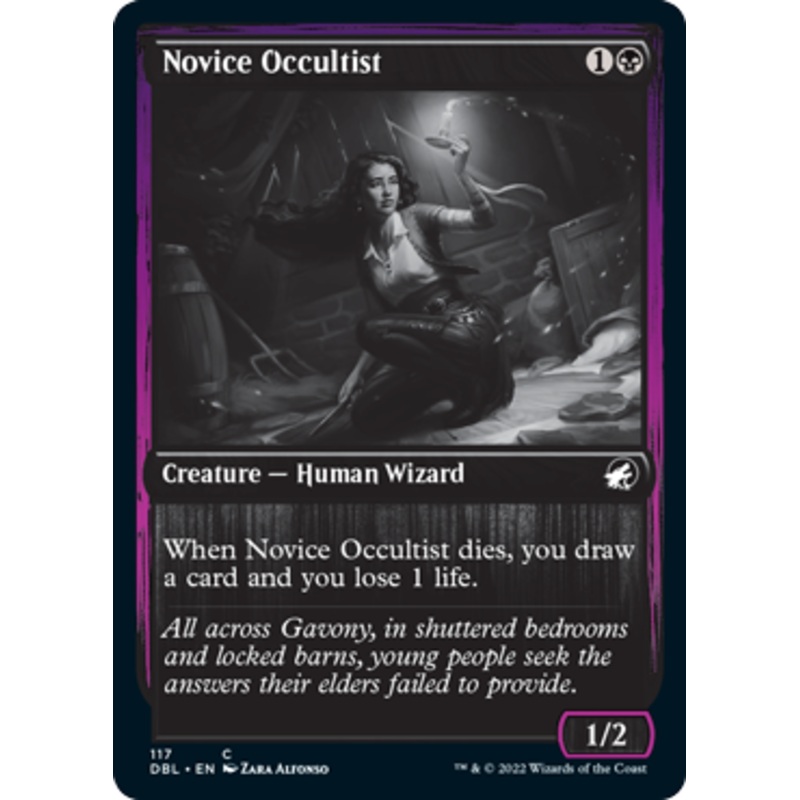 Novice Occultist [Innistrad: Double Feature]
