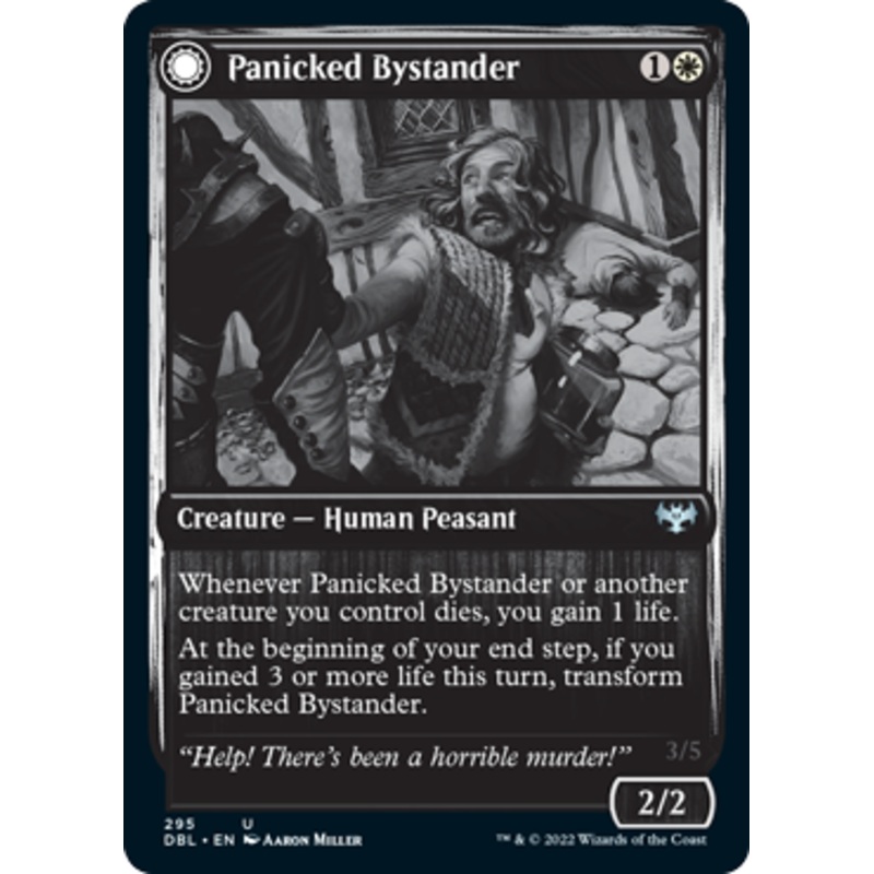 Panicked Bystander // Cackling Culprit [Innistrad: Double Feature]