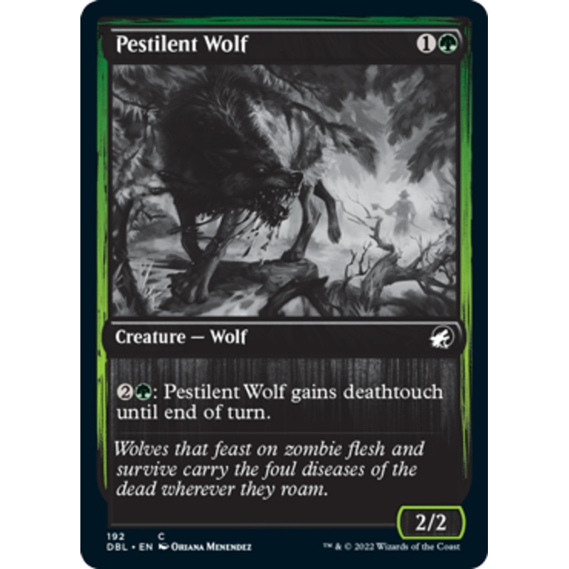 Pestilent Wolf [Innistrad: Double Feature]
