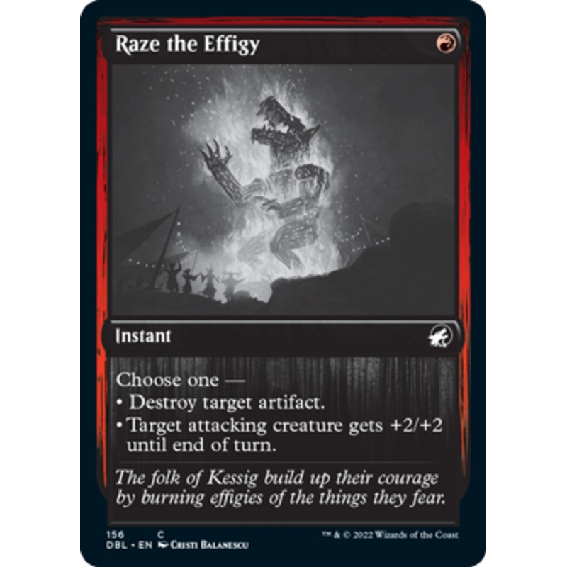 Raze the Effigy [Innistrad: Double Feature]