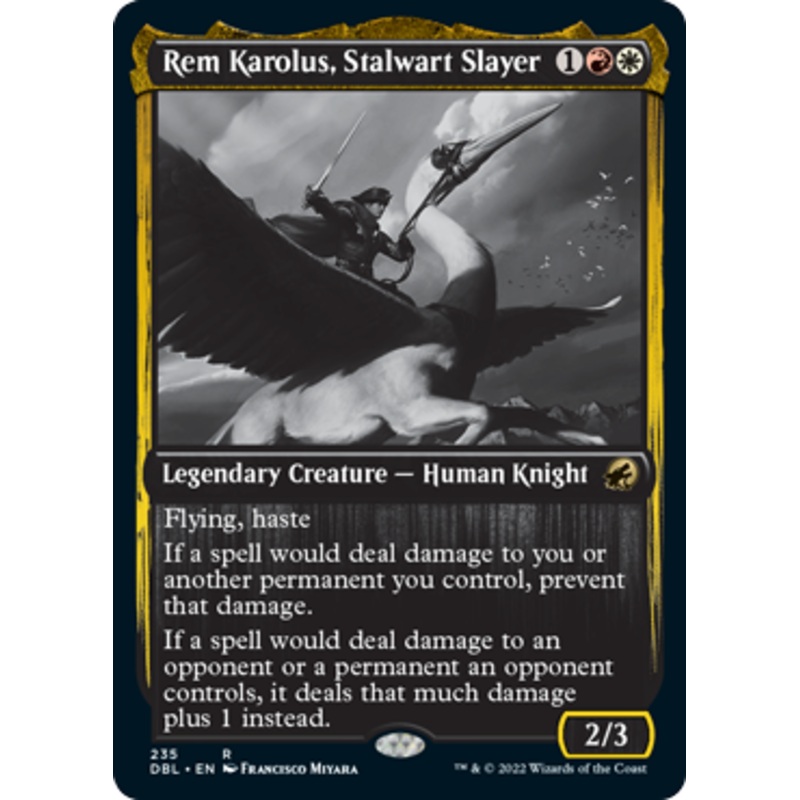 Rem Karolus, Stalwart Slayer [Innistrad: Double Feature]