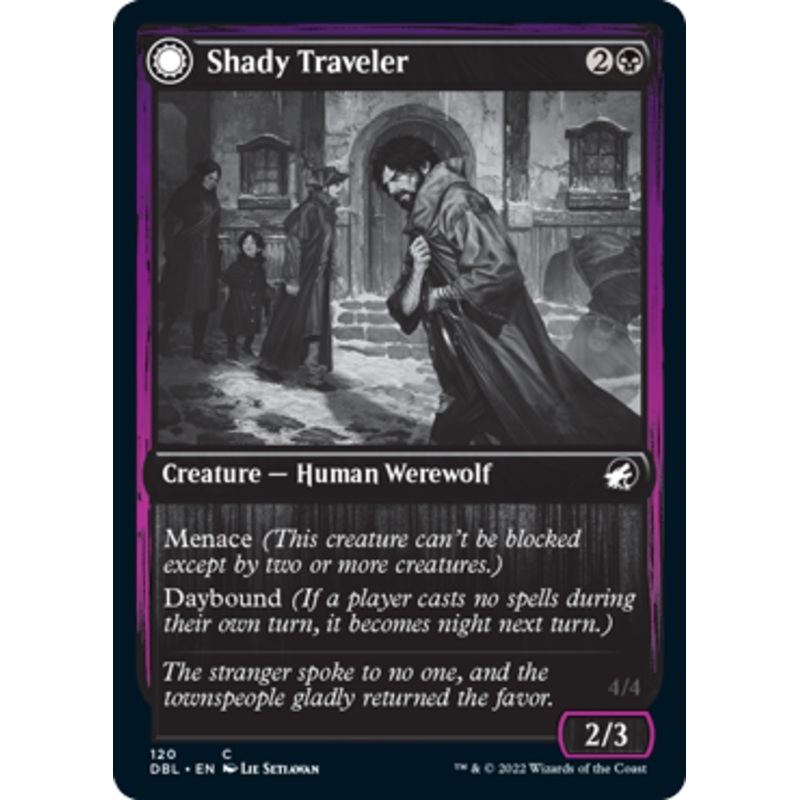 Shady Traveler // Stalking Predator [Innistrad: Double Feature]