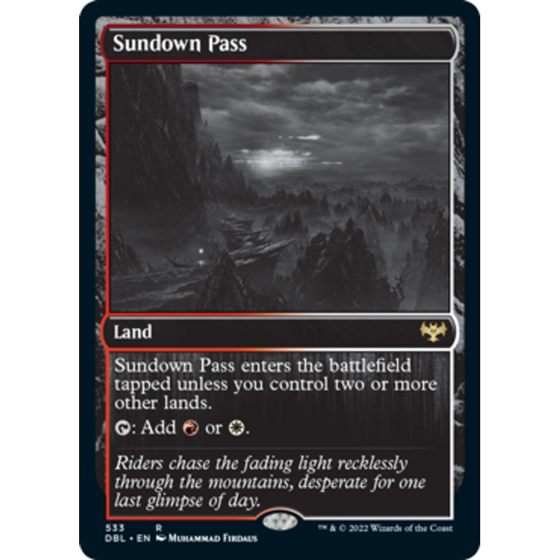 Sundown Pass [Innistrad: Double Feature]