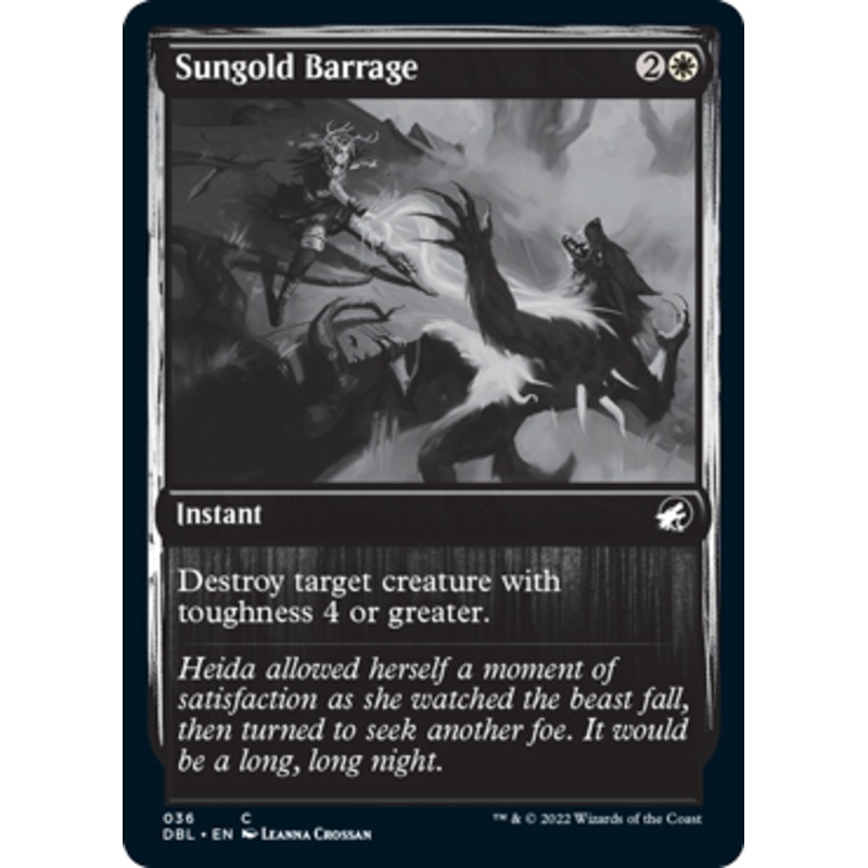 Sungold Barrage [Innistrad: Double Feature]