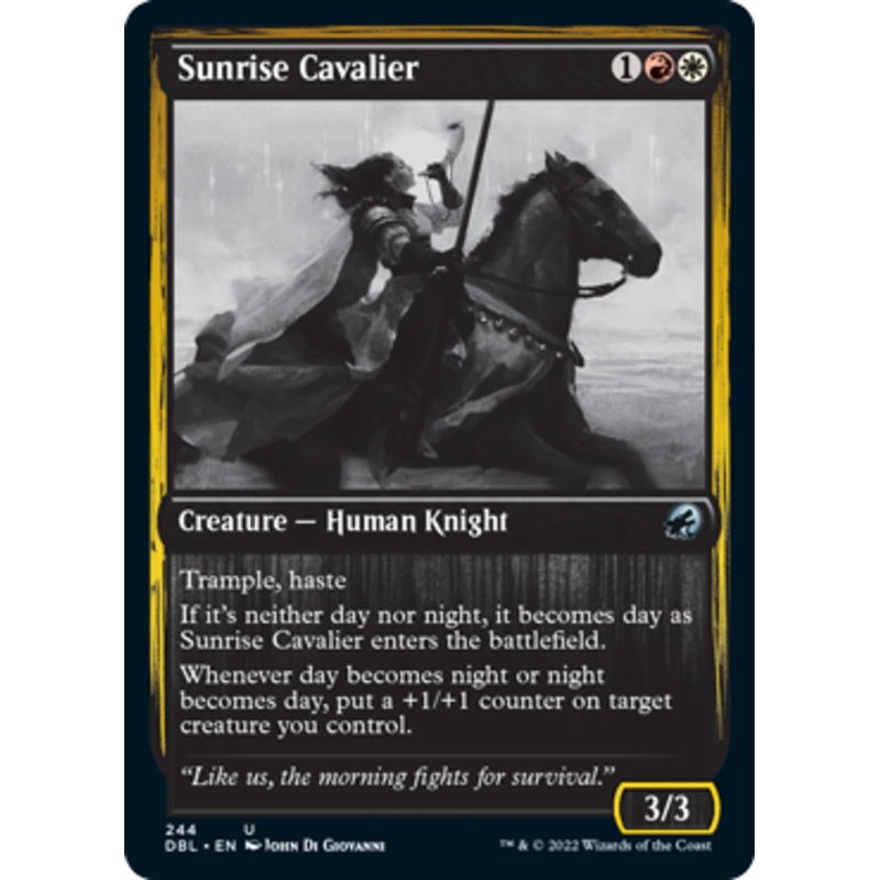 Sunrise Cavalier [Innistrad: Double Feature]