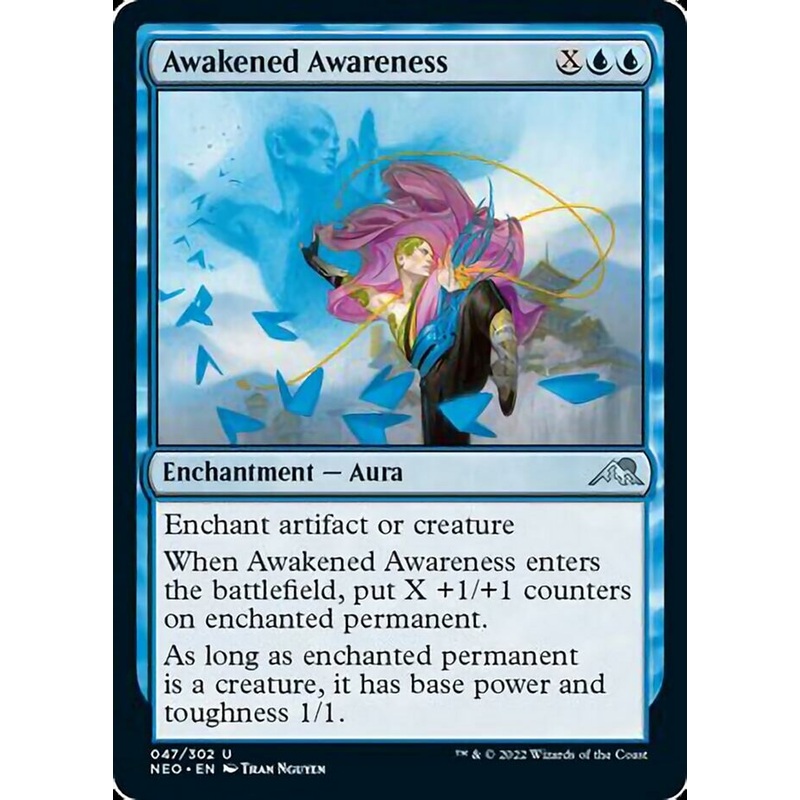 Awakened Awareness [Kamigawa: Neon Dynasty]