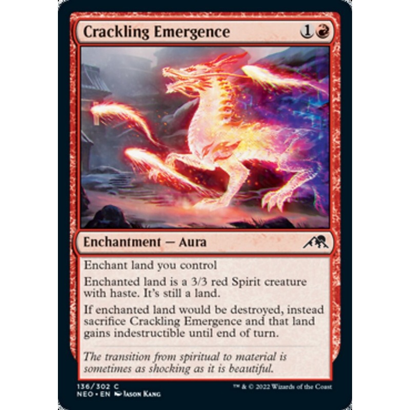 Crackling Emergence [Kamigawa: Neon Dynasty]