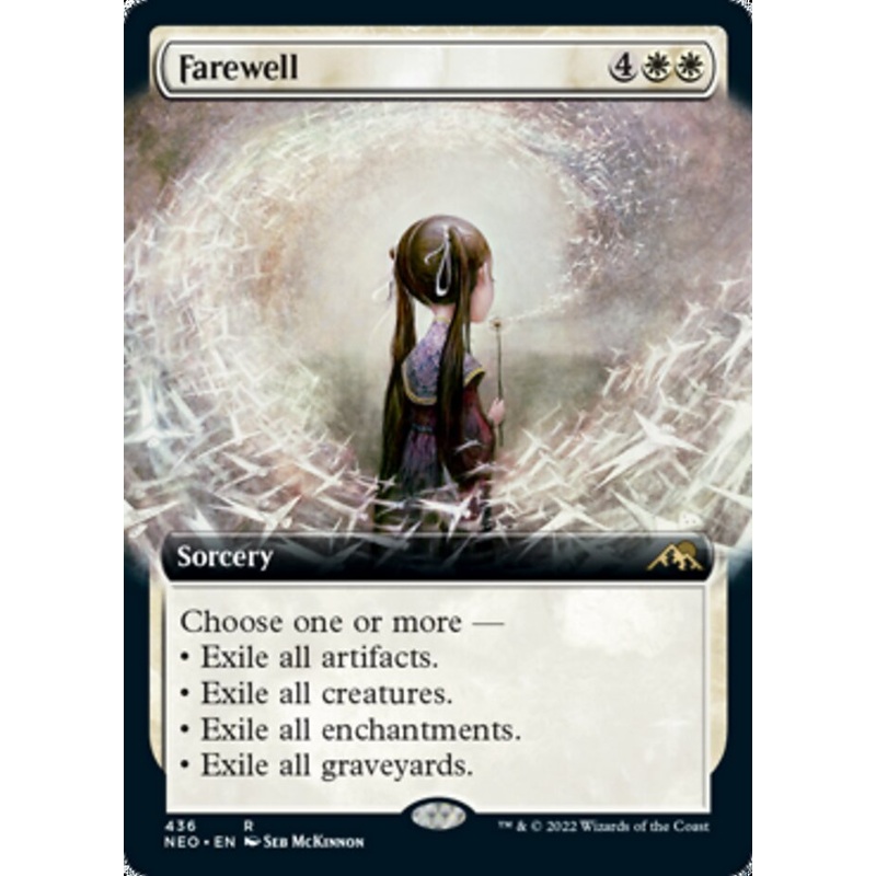 Farewell (Extended Art) [Kamigawa: Neon Dynasty]