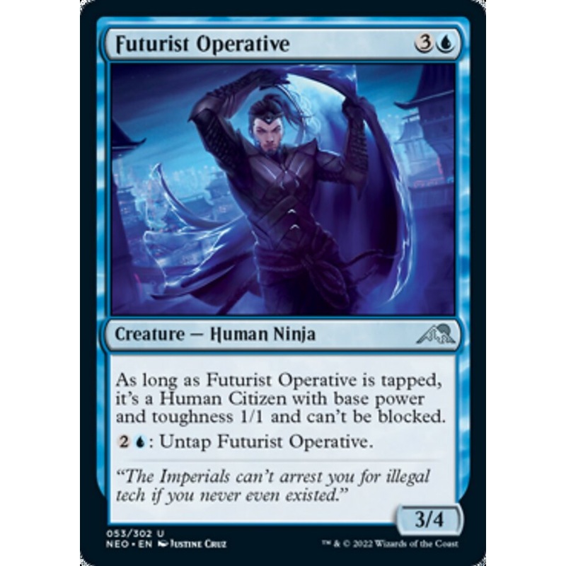 Futurist Operative [Kamigawa: Neon Dynasty]