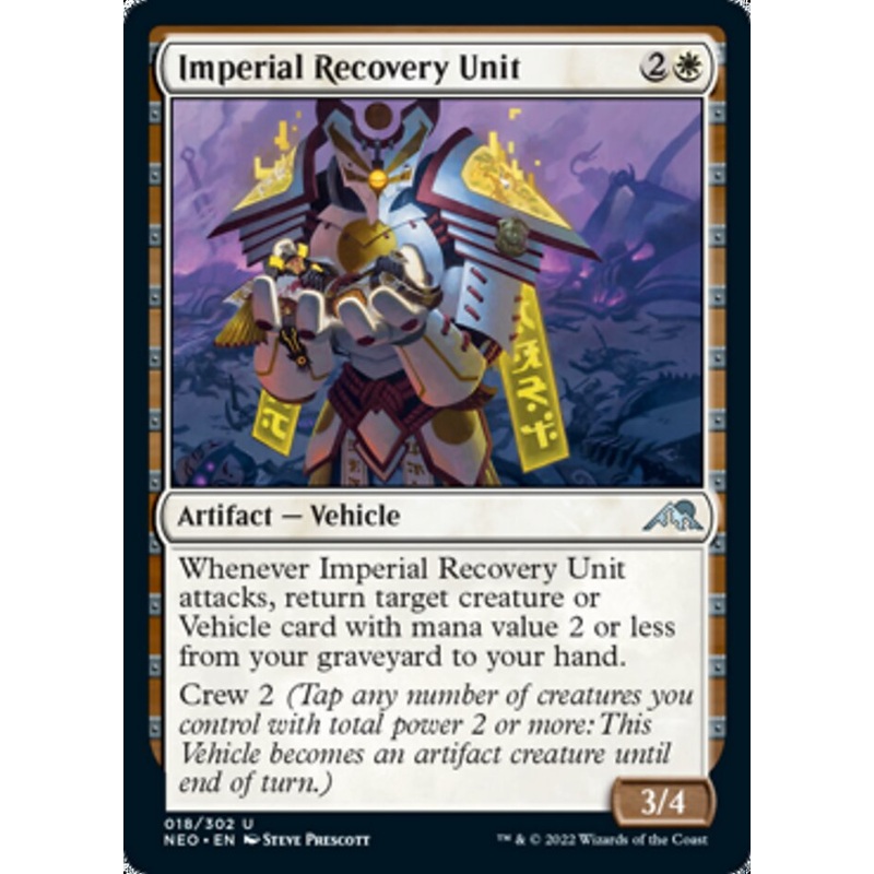 Imperial Recovery Unit [Kamigawa: Neon Dynasty]