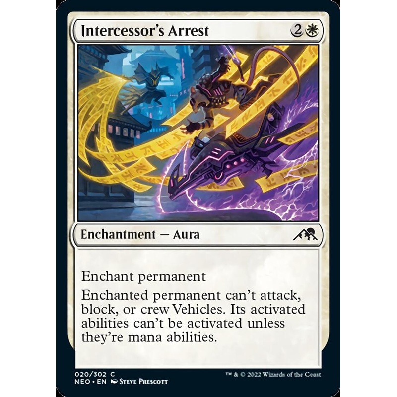 Intercessor's Arrest [Kamigawa: Neon Dynasty]