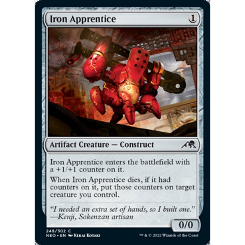 Iron Apprentice [Kamigawa: Neon Dynasty]