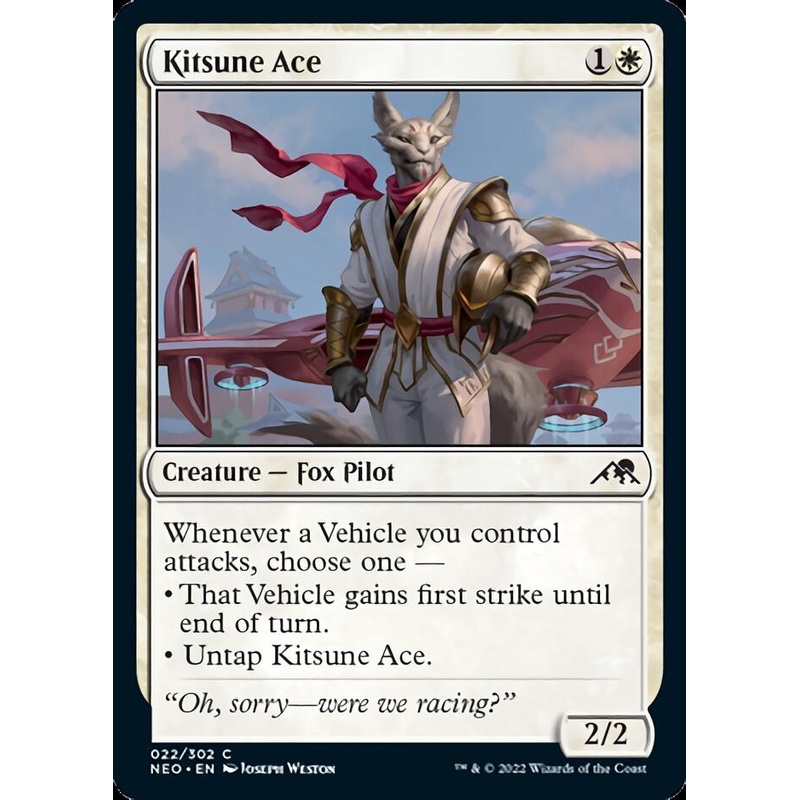 Kitsune Ace [Kamigawa: Neon Dynasty]