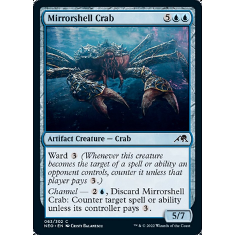 Mirrorshell Crab [Kamigawa: Neon Dynasty]