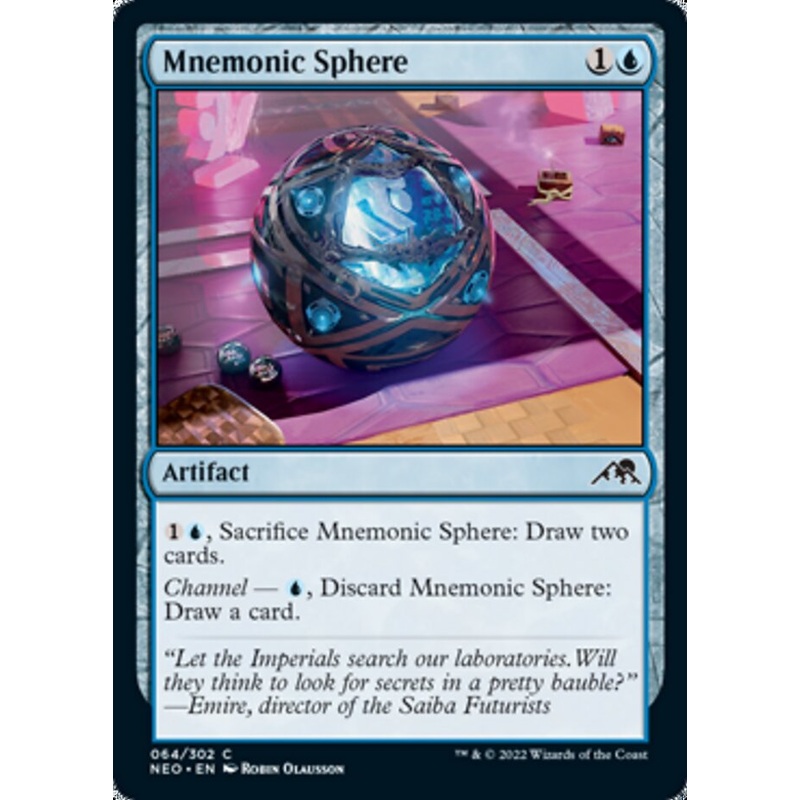 Mnemonic Sphere [Kamigawa: Neon Dynasty]