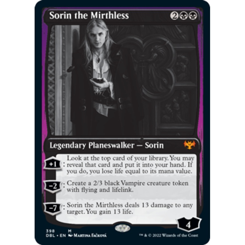 Sorin the Mirthless [Innistrad: Double Feature]