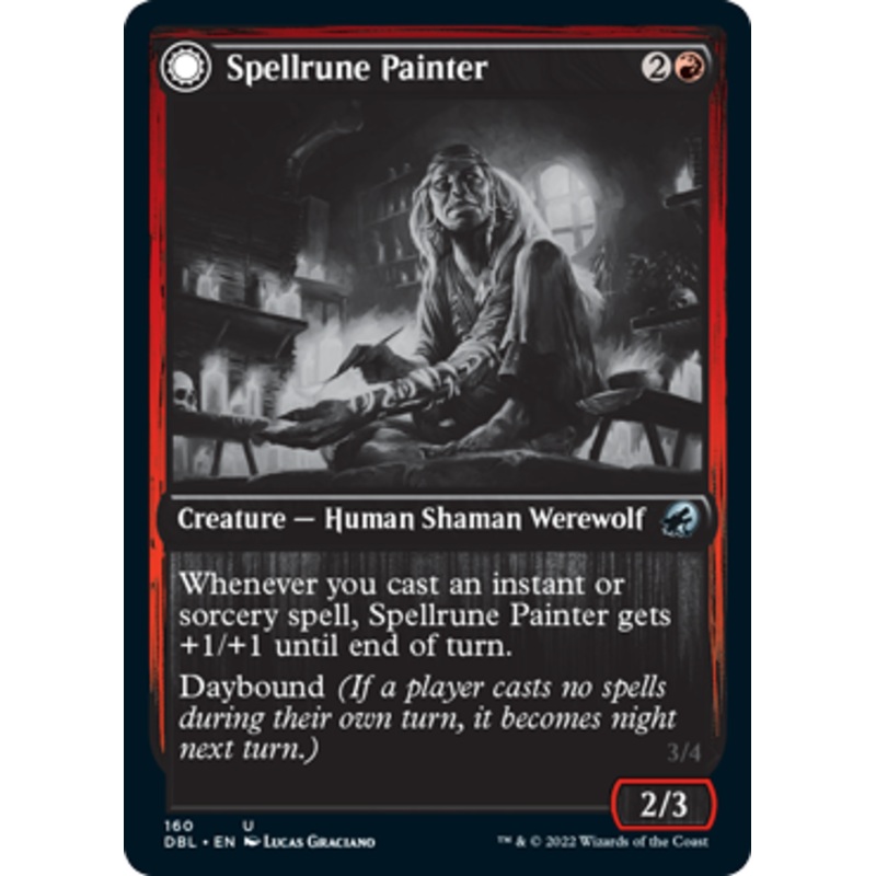 Spellrune Painter // Spellrune Howler [Innistrad: Double Feature]