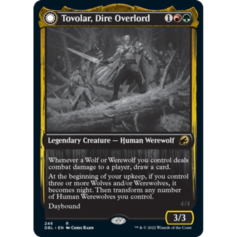 Tovolar, Dire Overlord // Tovolar, the Midnight Scourge [Innistrad: Double Feature]