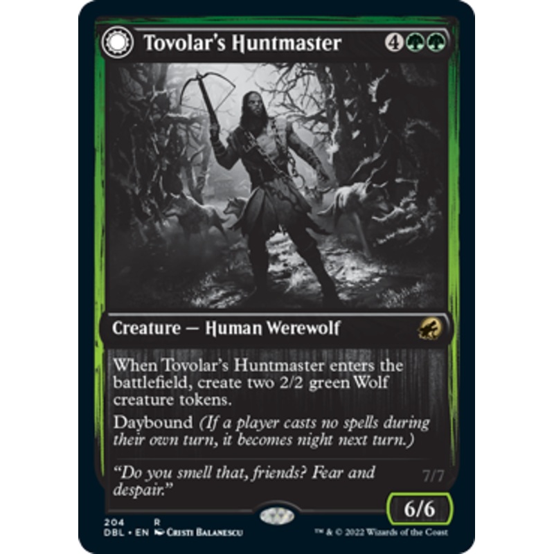 Tovolar's Huntmaster // Tovolar's Packleader [Innistrad: Double Feature]