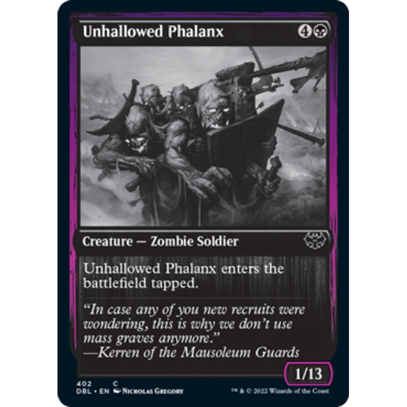 Unhallowed Phalanx [Innistrad: Double Feature]