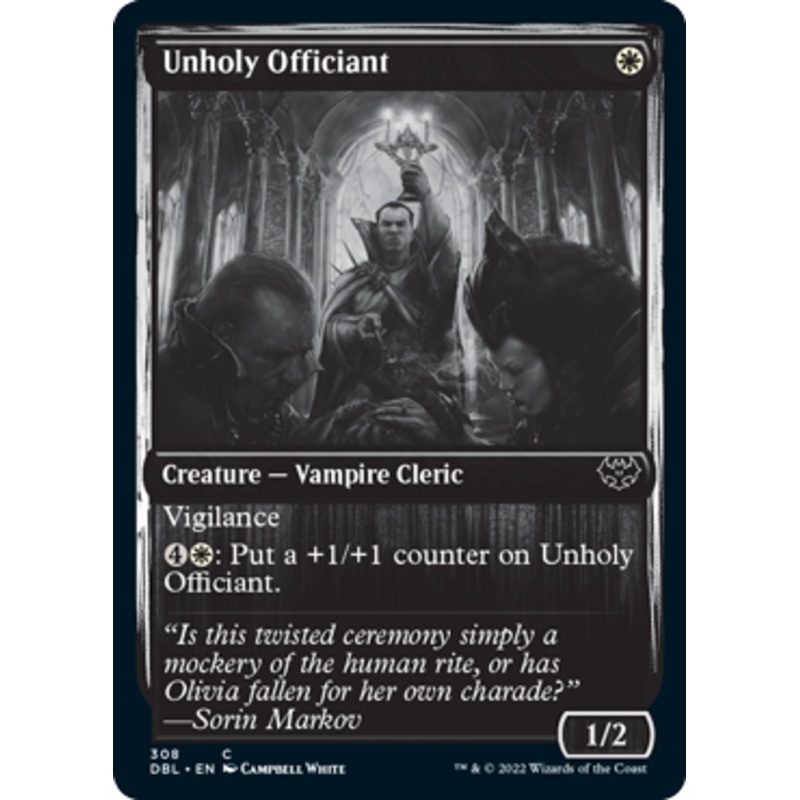 Unholy Officiant [Innistrad: Double Feature]
