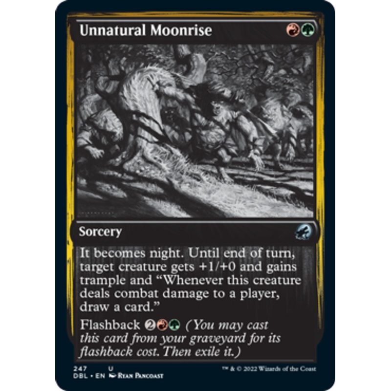 Unnatural Moonrise [Innistrad: Double Feature]