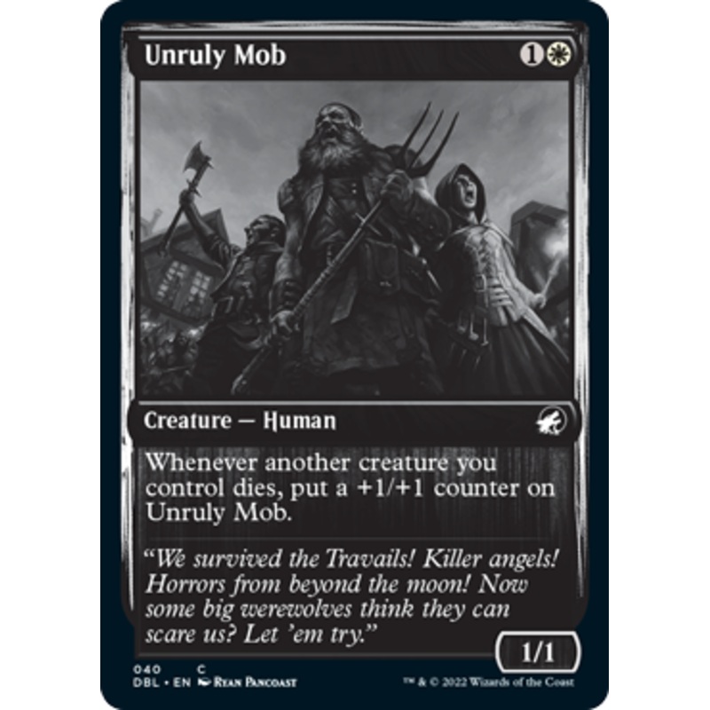 Unruly Mob [Innistrad: Double Feature]