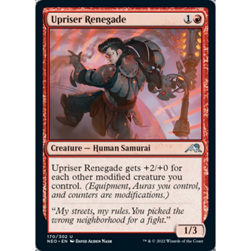 Upriser Renegade [Kamigawa: Neon Dynasty]