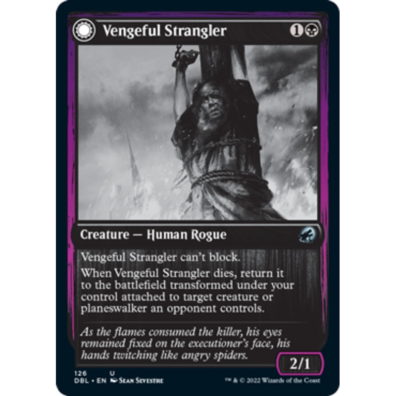 Vengeful Strangler // Strangling Grasp [Innistrad: Double Feature]