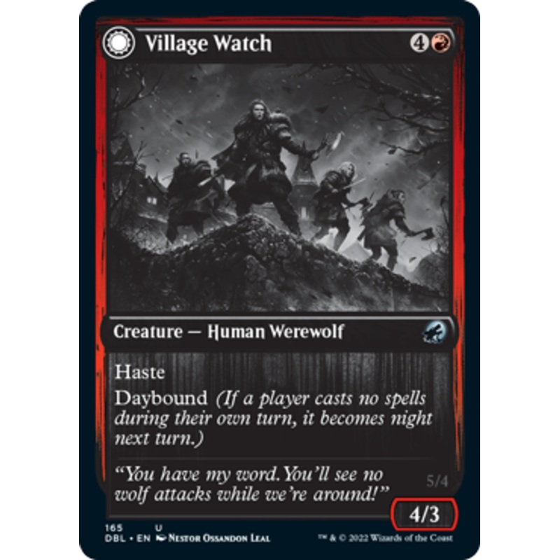 Village Watch // Village Reavers [Innistrad: Double Feature]