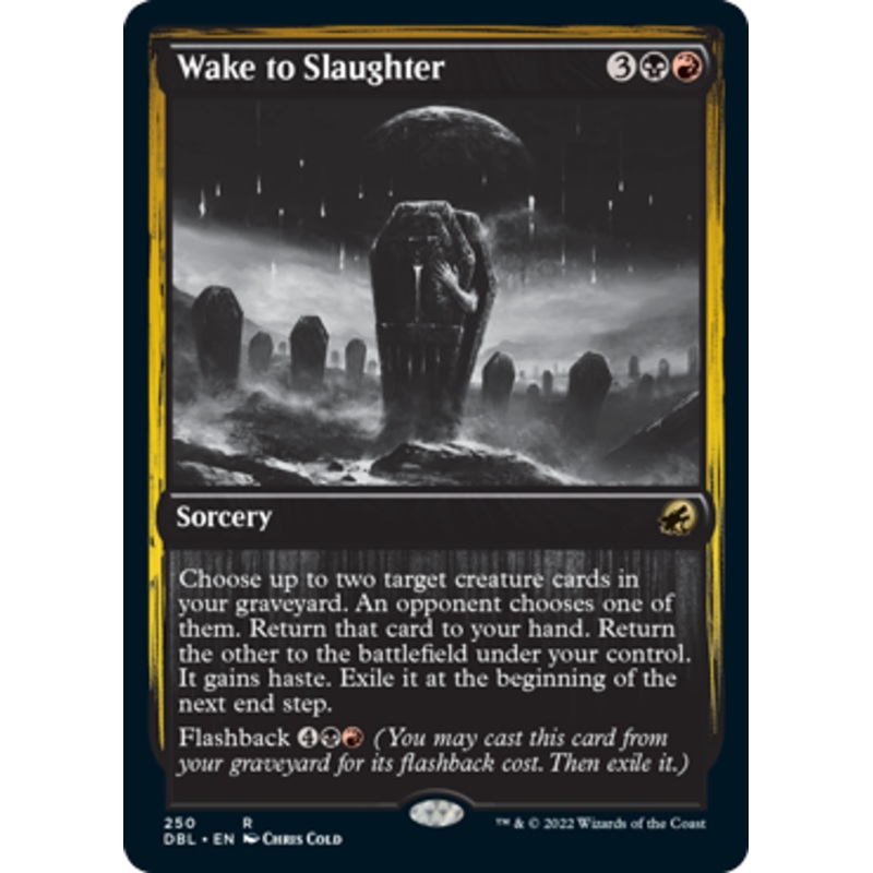 Wake to Slaughter [Innistrad: Double Feature]