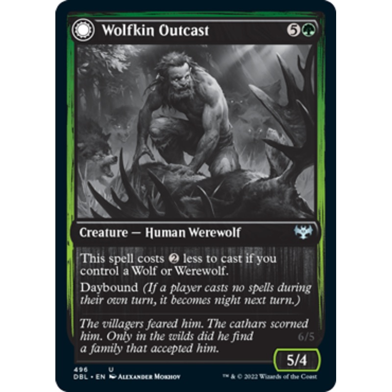 Wolfkin Outcast // Wedding Crasher [Innistrad: Double Feature]