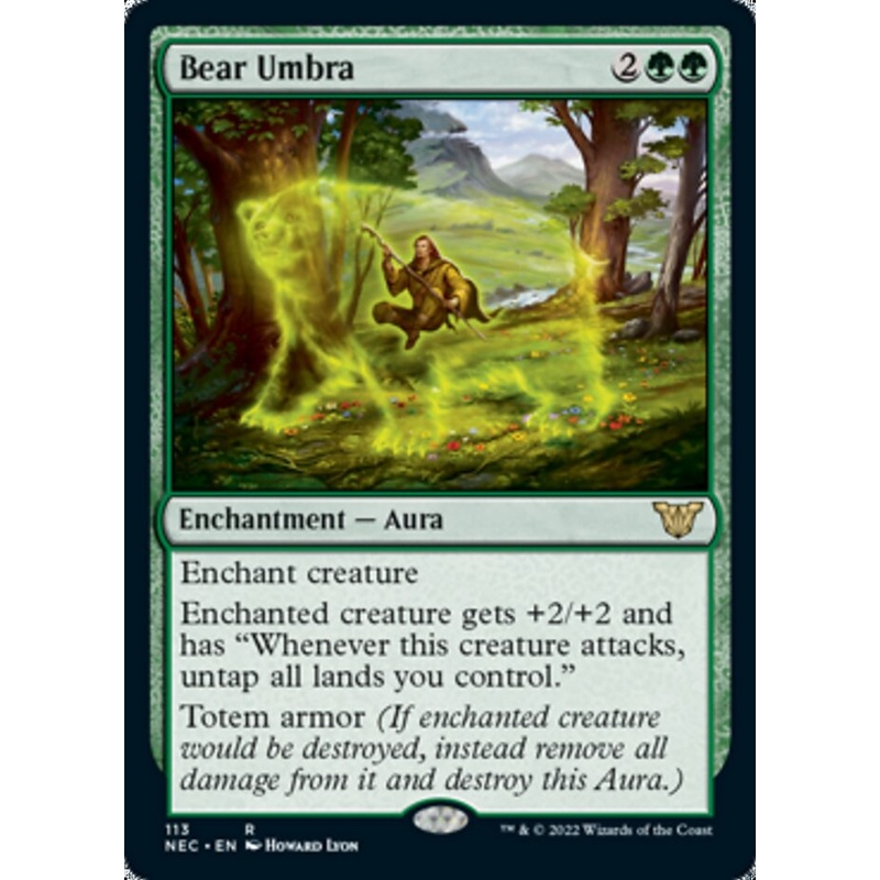 Bear Umbra [Kamigawa: Neon Dynasty Commander]