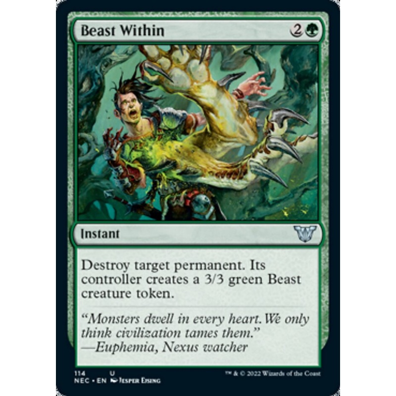 Beast Within [Kamigawa: Neon Dynasty Commander]