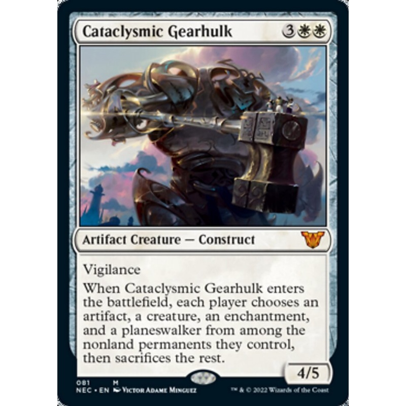 Cataclysmic Gearhulk [Kamigawa: Neon Dynasty Commander]