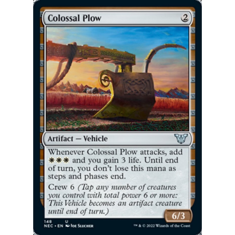 Colossal Plow [Kamigawa: Neon Dynasty Commander]