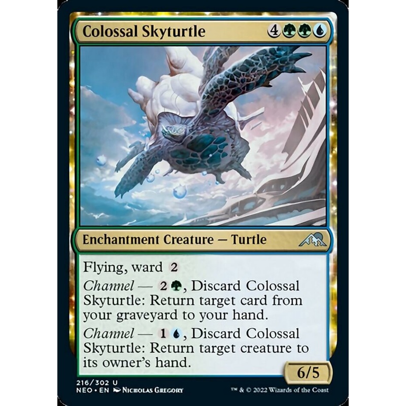 Colossal Skyturtle [Kamigawa: Neon Dynasty]