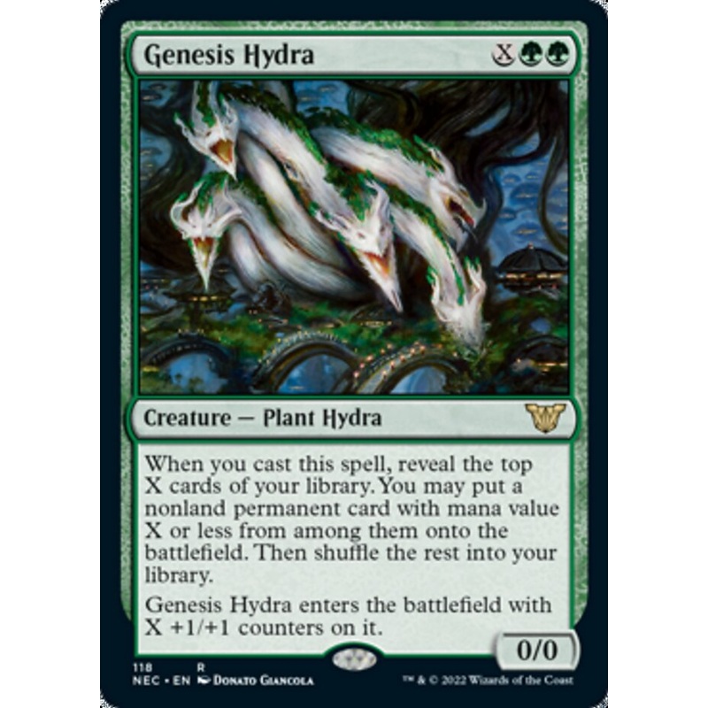 Genesis Hydra [Kamigawa: Neon Dynasty Commander]