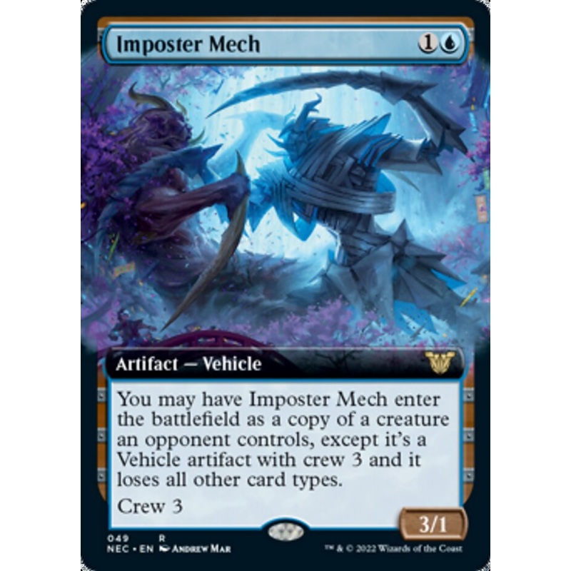 Imposter Mech (Extended Art) [Kamigawa: Neon Dynasty Commander]