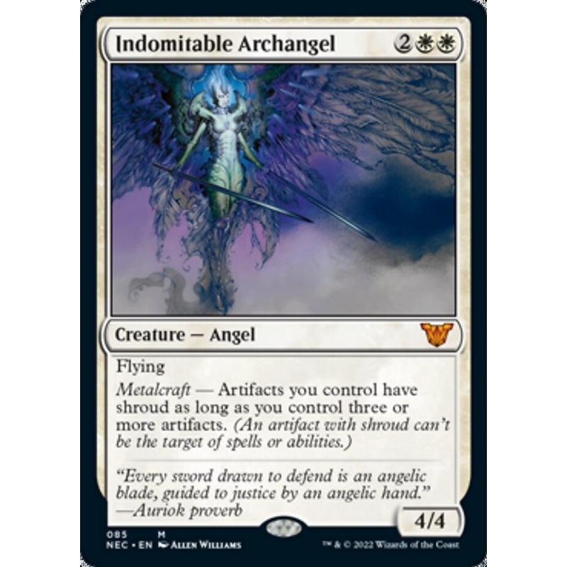 Indomitable Archangel [Kamigawa: Neon Dynasty Commander]