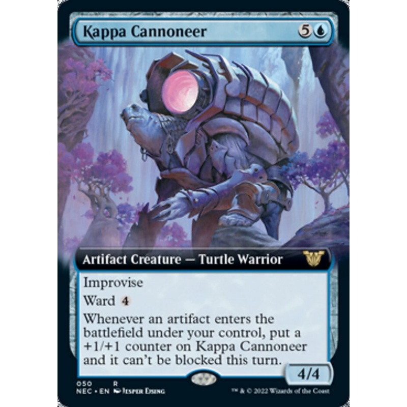 Kappa Cannoneer (Extended Art) [Kamigawa: Neon Dynasty Commander]