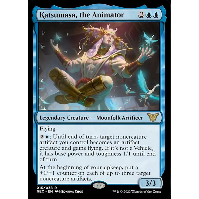 Katsumasa, the Animator [Kamigawa: Neon Dynasty Commander]