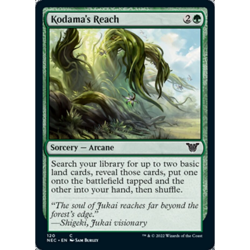 Kodama's Reach [Kamigawa: Neon Dynasty Commander]