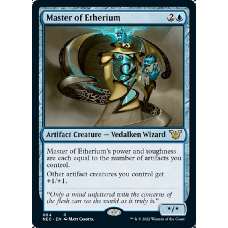Master of Etherium [Kamigawa: Neon Dynasty Commander]
