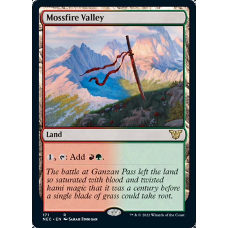 Mossfire Valley [Kamigawa: Neon Dynasty Commander]