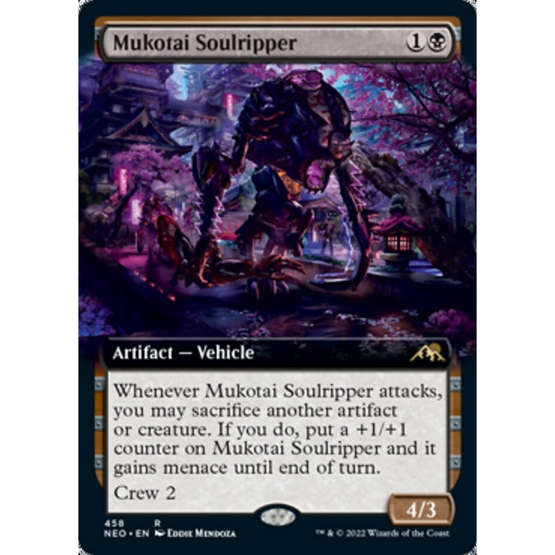 Mukotai Soulripper (Extended Art) [Kamigawa: Neon Dynasty]