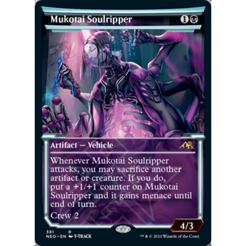 Mukotai Soulripper (Showcase Soft Glow) [Kamigawa: Neon Dynasty]
