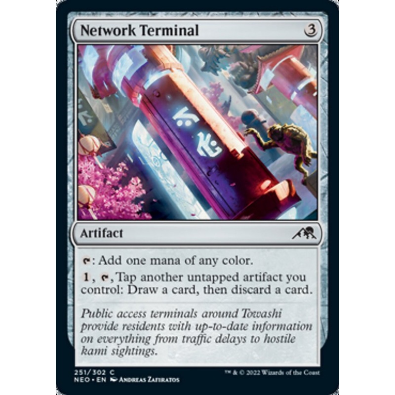 Network Terminal [Kamigawa: Neon Dynasty]