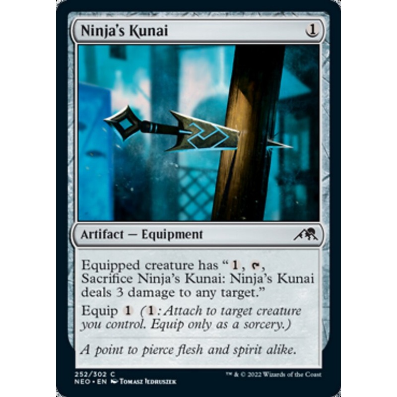 Ninja's Kunai [Kamigawa: Neon Dynasty]