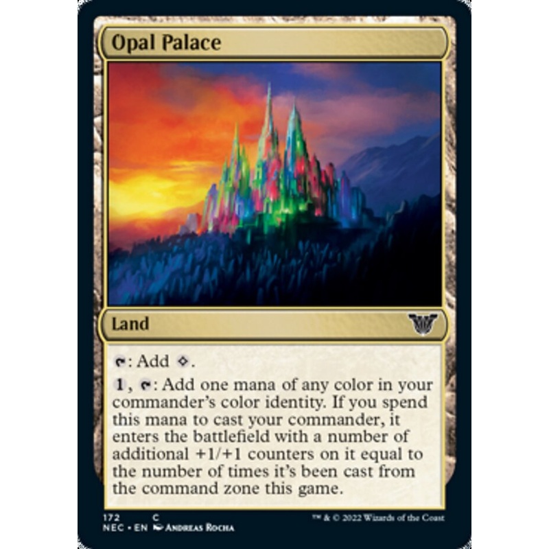 Opal Palace [Kamigawa: Neon Dynasty Commander]